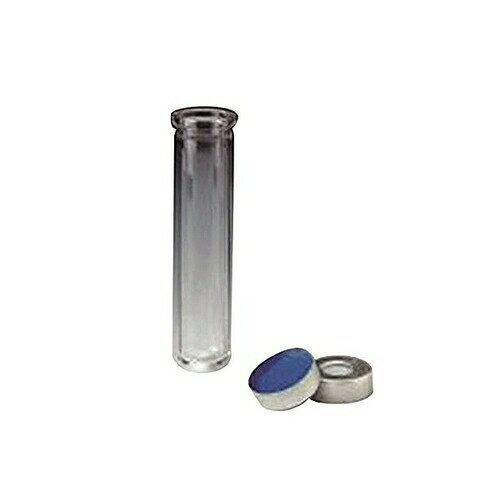 アズワン マイクロウェーブ合成装置用バイアル瓶 丸型 2～5mL 1箱(100個入)