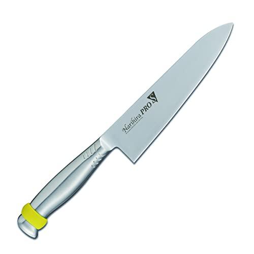富士カトラリー Narihira PRO シリコンリング付オールステンレス 牛刀180mm (2350964)【入数:36】