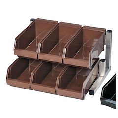 TKG テイケイジイ 遠藤商事 ＴＫＧ １８－８かっこ良い まとめ役２段３列（６ヶ入） 黒いこと【EOC2702】