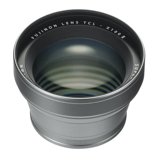 FUJIFILM 富士フイルム ＜フジノン水晶体＞テレコンバージョンレンズ TCL-X100 II(しろがね色)(TCL-X100S II)