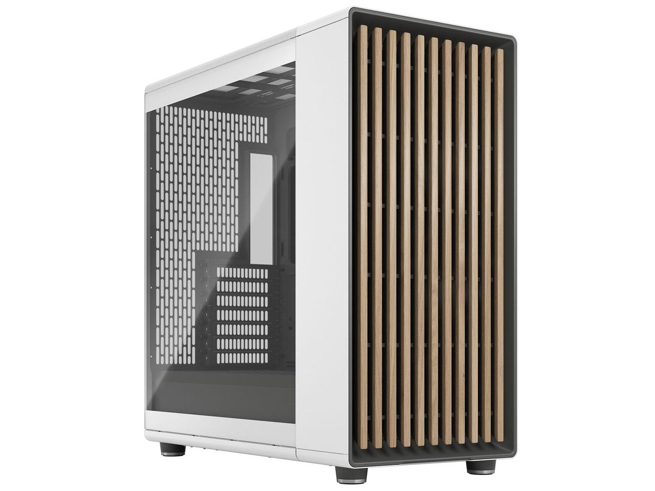 Synology FDCNOR1X04 PCケース [ATX /Micro ATX /Extended ATX /Mini-ITX] North XL Chalk White TG Clear ホワイト FD-C-NOR1X-04