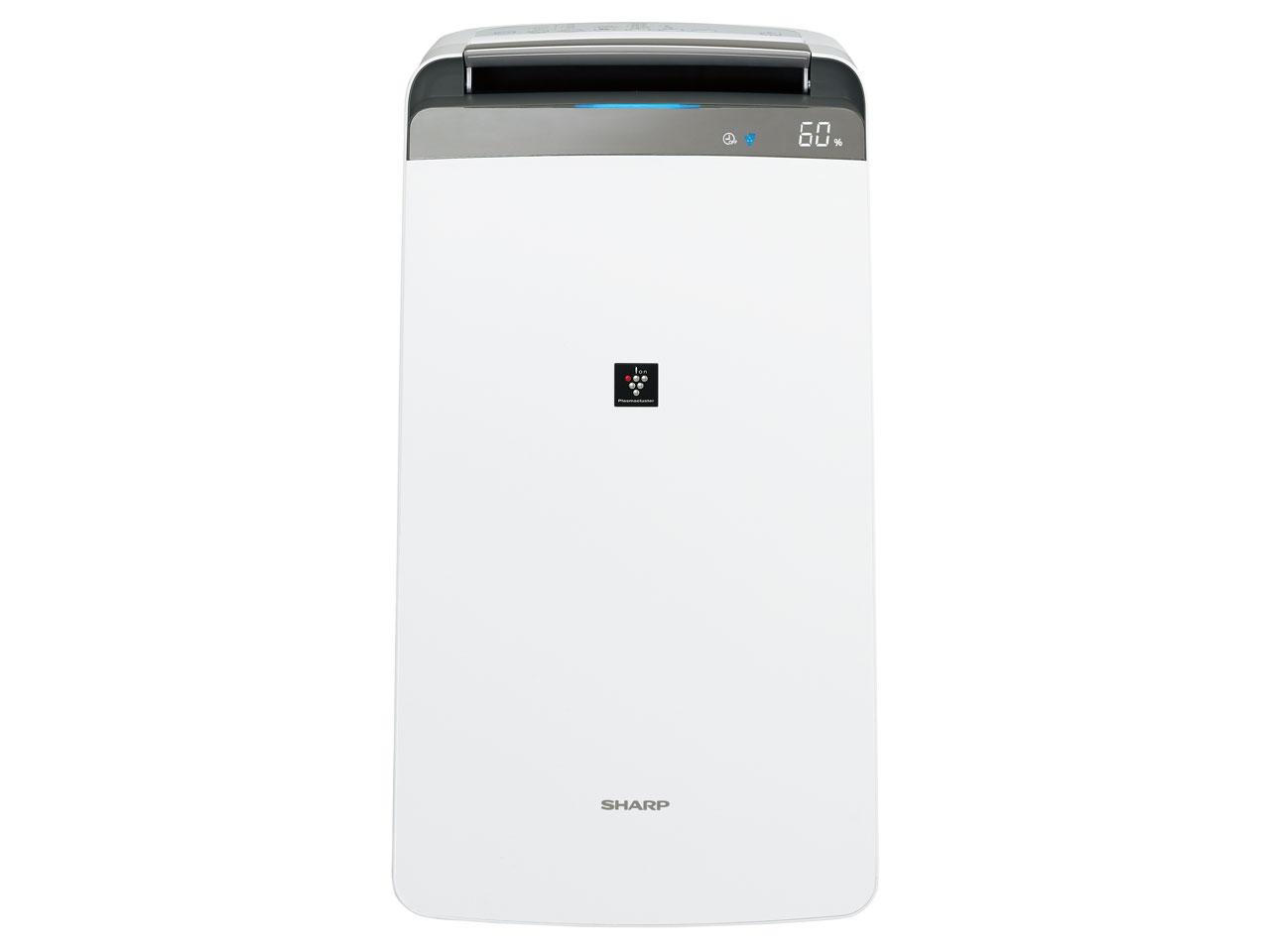 SHARP せつ然たる CVS180 御召しもの乾燥除湿機  白いこと CV-S180-W [コンプレッサー遣りくち /木造23畳まで /鉄筋45畳まで]