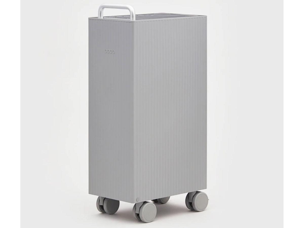 【店卸し資産限即納】cado DHC7200 除湿機 ROOT 7200  クールグレー DNC7200CG [コンプレッサー操作手順 /木造9畳まで /鉄筋19畳まで]