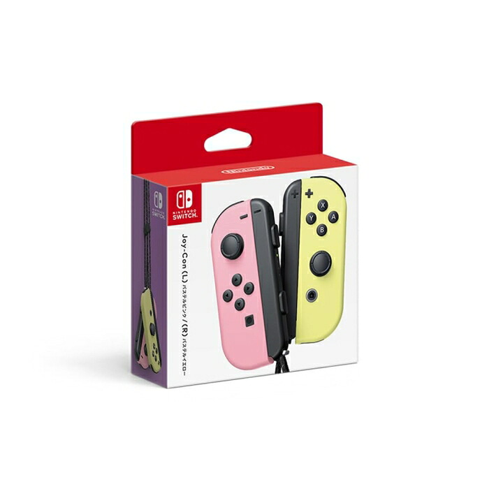 【在庫限即納】任天堂 NINTENDO Nintendo / 任天堂 Joy-Con (L)/(R) [パステルピンク/パステルイエロー]｜ECJOY！店