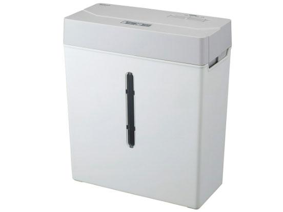 ナカバヤシ NSESC01GY 電動パーソナルシュレッダー はりつけ台取りすてる 最大限度幅:A4 最大限度枚数:10枚以下 11L～20L 白いこと