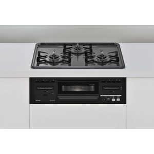 RINNAI リンナイ RX31M5H2RAW ビルトインガスコンロ [同等品:RS31M5H2RABW] Metal(メタル) ダークグレー RX31M5H2RAW [約60cm /都市ガス12・13A /左右強火]