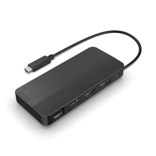 LENOVO レノボ Lenovo USB Type-C デュアルディスプレイ トラベルドック(ACアダプターあり)(40B90100JP)