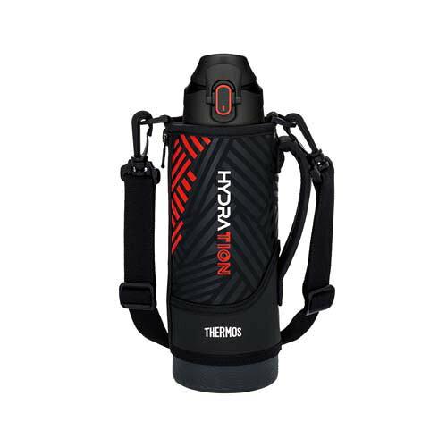 サーモス(THERMOS) FJS1000FBKOR 真空断熱スポーツボトル1L【ブラックオレンジ】 ブラックオレンジ FJS-1000F-BKOR [炭酸非対応]