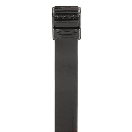 MSC6W50T15L6パンドウイット バックル鍵を掛ける式ナイロン11コーティングステンレスバンド 50本8363162