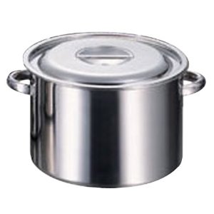 赤川入れもの製造所 1336833  AG18-8半寸胴鍋33珊