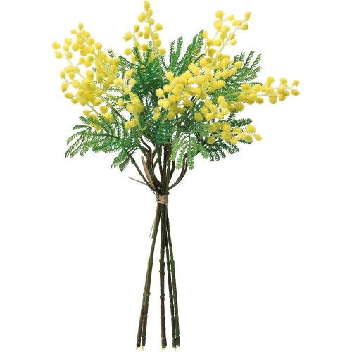 ASCA アスカ ミモザバンチ(1束6本) 黄み (A-33674-10)【入数:12】 花・ガーデン・DIY-造花・人工観葉植物-花・観葉植物