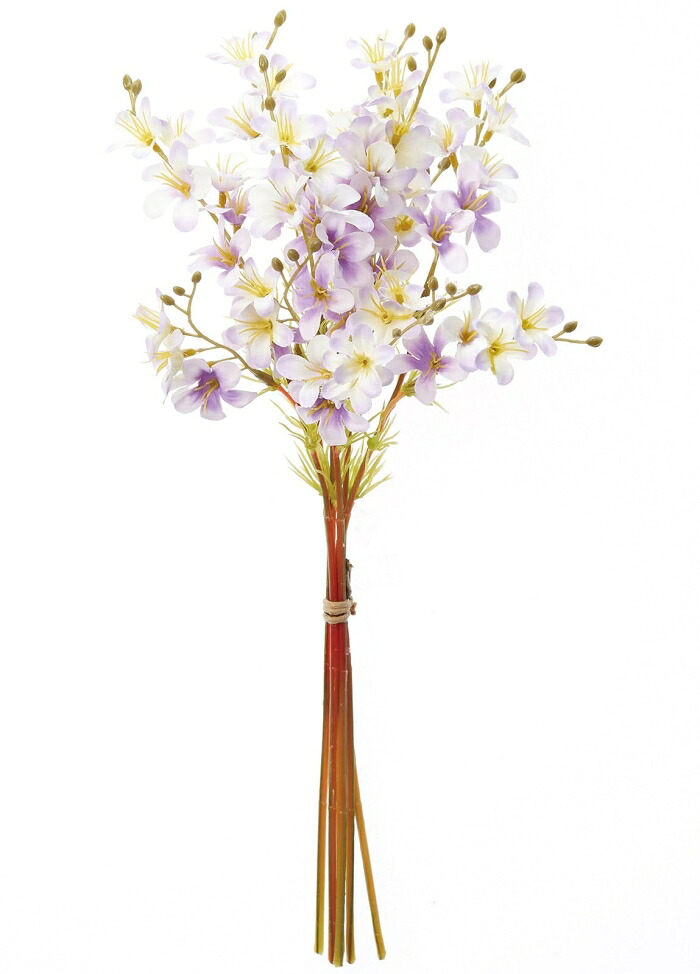 ASCA アスカ ワックスフラワーバンチ(1束6本) ラベンダー (A-34512-6)【入数:24】｜ECJOY！店