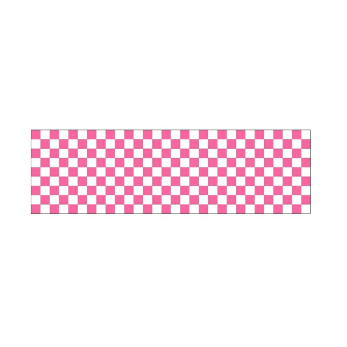 NOBORIYA のぼり屋 ☆A_ロール幕 市松 ピンク (3868)