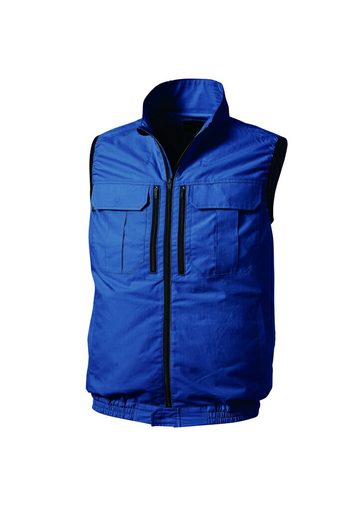 KUCHOFUKU 空調服 空調服 空調服 ベスト ダークブルー 4L (KU92300C14S6 2336)