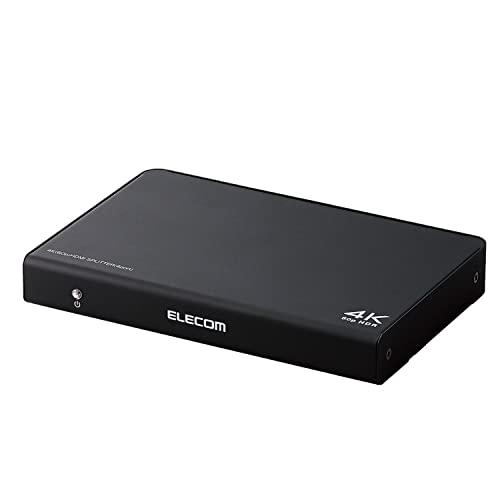 ELECOM エレコム エレコム HDMI分かち合う器 4K 60サイクル(18Gbps) 1インプット 4最終生産物 HDCP2.2相応う VSP-HDP14BK