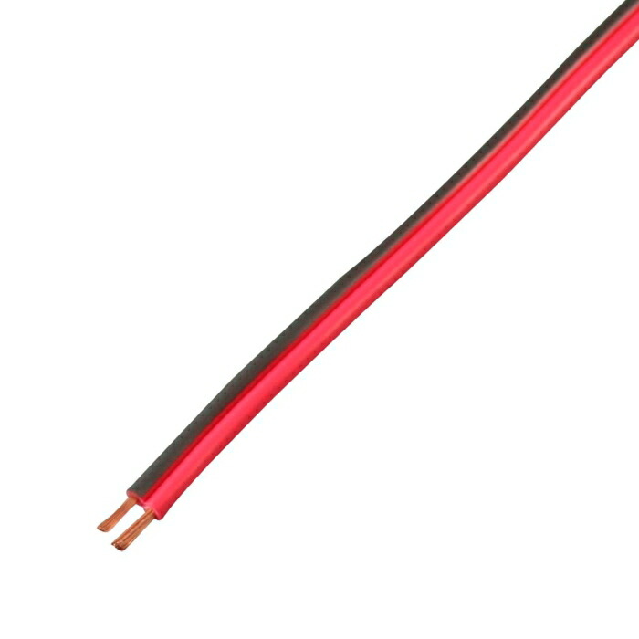 協和ハーモネット KYОWA スピーカーコード VFF 1.25SQ 20M 赤/黒 (VFF1.25SQ20MRDBK 2490)