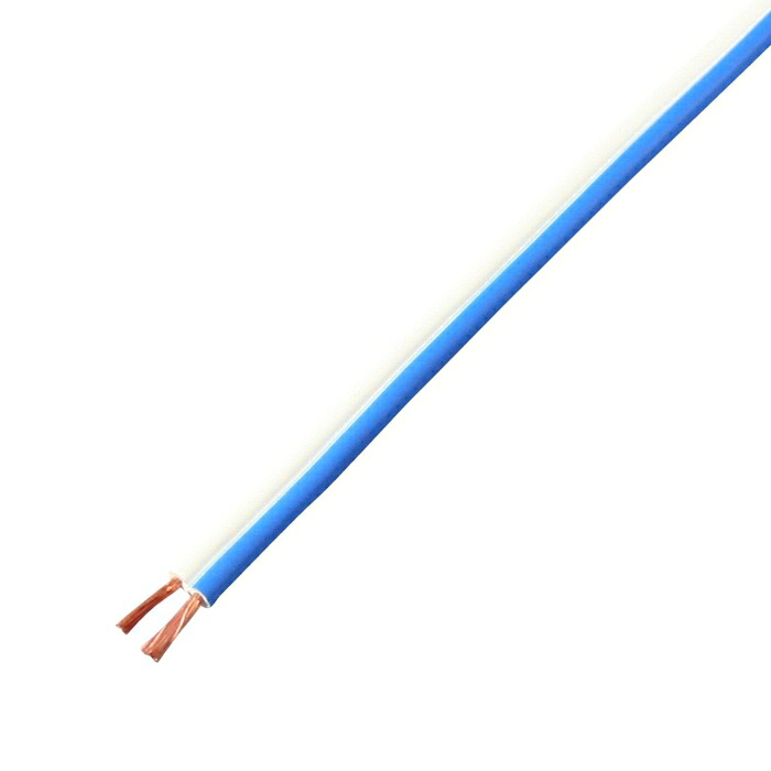 協和ハーモネット KYОWA スピーカーコード VFF 1.25SQ 20M 青/白 (VFF1.25SQ20MBLWH 2490)