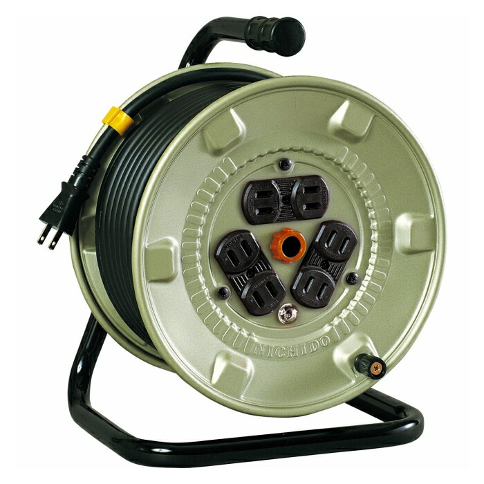 日動工業 日動 電工ドラム 100V アースなし 20m (NNP206D 5026)