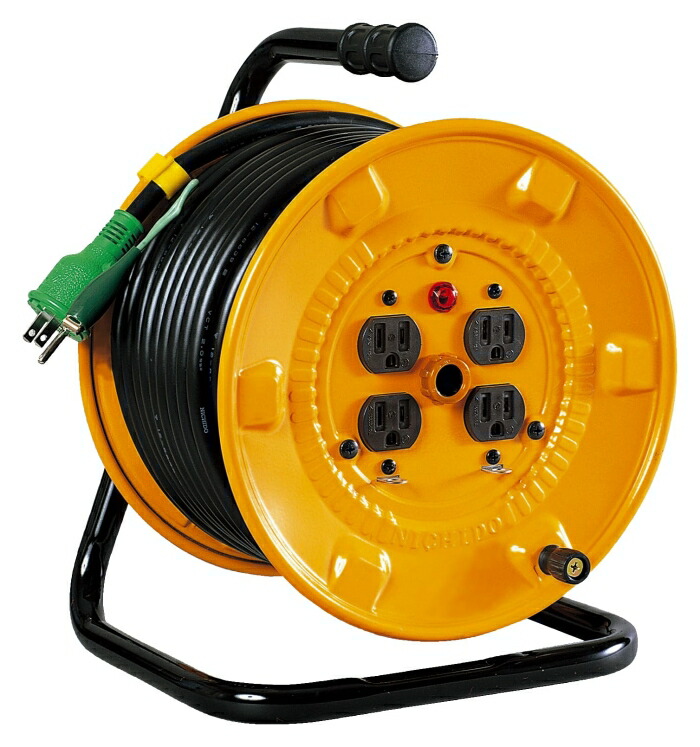 日動工業 日動 電工ドラム アース付 30m (NNPE34 5026)