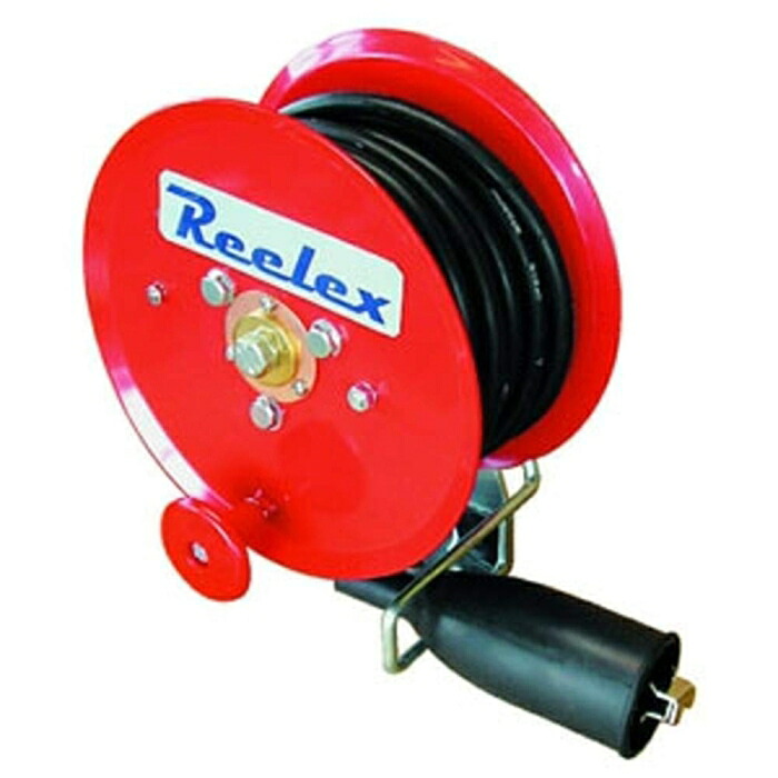 中発販売 Reelex アースリール 5.5SQ×20m 50Aアースクリップ付 (ER820M 8906)|ECJOY!店