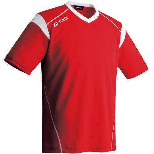 YONEX ヨネックス (FW1002/001)ﾖﾈｯｸｽ ﾕﾆｹﾞｰﾑｼｬﾂSS　ｶﾗｰ：ﾚｯﾄﾞ　ｻｲｽﾞ：O