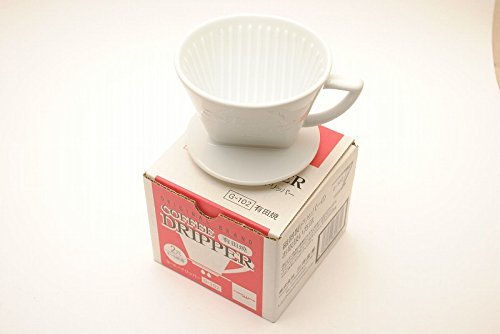 三洋工業 CAFEC 有田焼扇形ドリッパー (5980047)【入数:24】