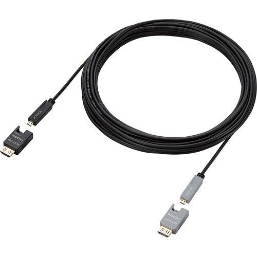 ELECOM エレコム エレコム HDMI 有線テレビ 10m アクティブオプティカル AOC DH-HDLOB10BK