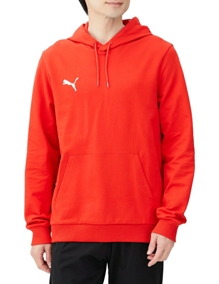 PUMA プーマ TEAMGOAL_カジュアル_フーディー (659377) [色 : PUMA_RED] [サイズ : M]