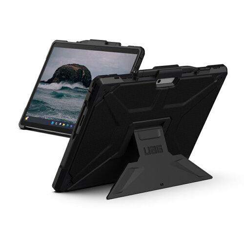 プリンストン URBAN ARMOR GEAR Surface Pro 9用耐衝撃ケース METROPOLIS ブラック (キックスタンド/ ペンホルダー/ 純正タイプカバー対応/ グリップしやすい素材) 【日本正規代理店品】 UAG-SFPRO9-BK
