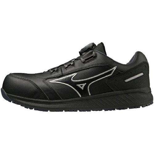 MIZUNO(ミズノ) ミズノ プロテクティブスニーカー オールマイティ SU51L BOA ブラックXシルバー 260 (F1GA231709260 7217)
