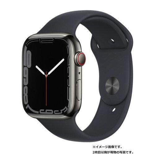 Apple Watch - Apple Watch Series 7 45mm アビスブルー Apple Apple Watch Series 7 GPS+Cellularモデル 45mm MKJT3J/A