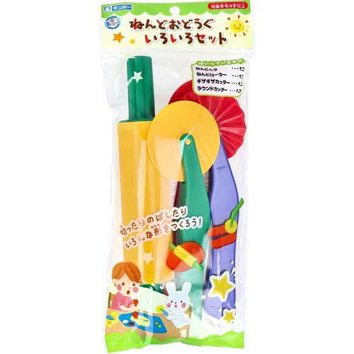 銀鳥産業(Ginchosangyou) ねんどおどうぐいろいろセット A-NDZFR (462-320)【入数:96】