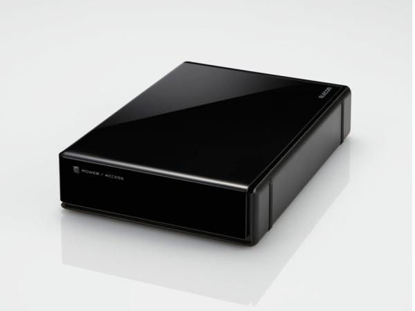 ELECOM エレコム 3.5インチ外付けHDD/WD Red搭載/USB3.0/1.0TB/法人専用(ELD-REN010UBK)