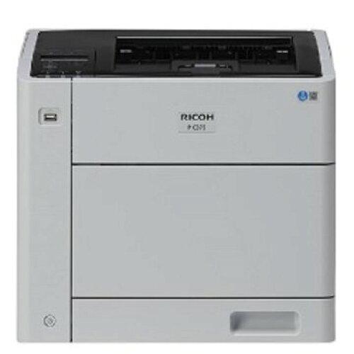 【店卸し資産限即納】RICOH リコー A4色つやレーザ印刷人 RICOH P C375(514981)