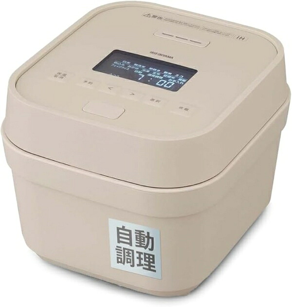 IRISOHYAMA アイリスオーヤマ IHジャー炊飯器 5.5合 RC-IGA50-C 点火装置モカ