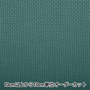 LECIEN (ルシアン) COSMO(コスモ)刺しゅう布 ジャバクロス 55 反物 (フォレストグリーン) (3969-9)【入数:50】
