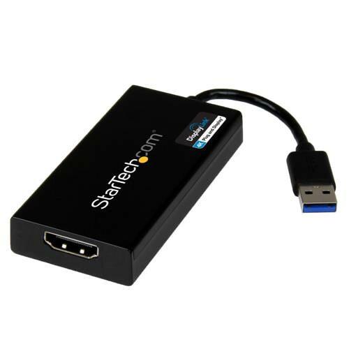 STARTECH.COM USB 3.0繋ぎ合わせる4K相応うHDMI外信用販売グラフィックアダプター DisplayLinkお墨付き UltraHD相応う(USB32固定ディスク4K)