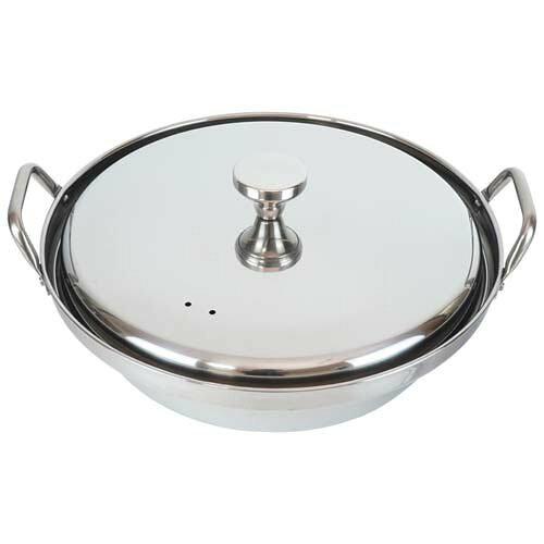 和平フレイズ 【日本製】味覚探訪(韓国)IH対応蓋付ステンレス海鮮鍋 24cm RB-2877 (1026540)【入数:8】|ECJOY!店