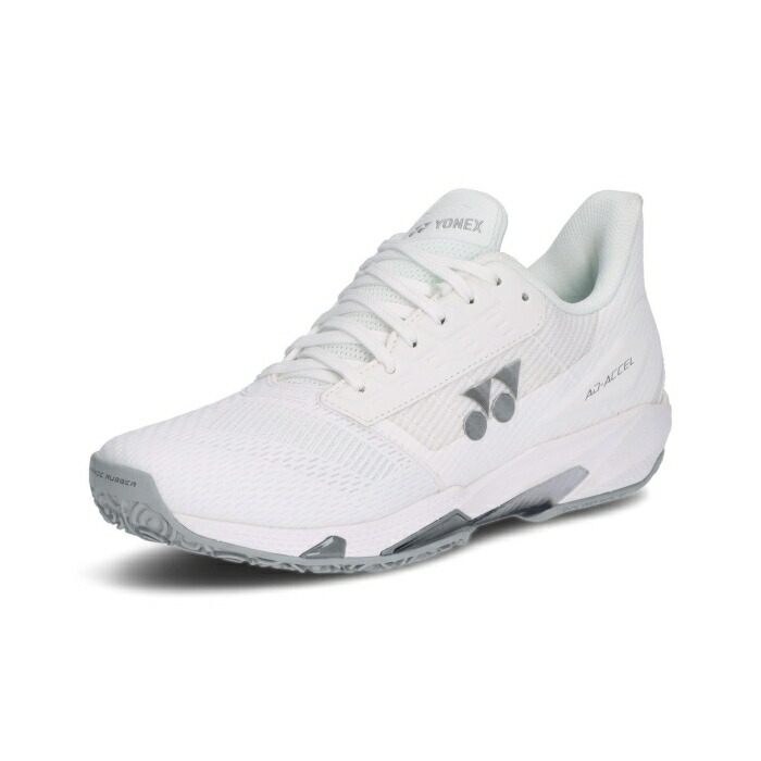【在庫限即納】YONEX ヨネックス テニスシューズ パワークッションアドアクセルLGC レディース ホワイト(011) 24.5 cm