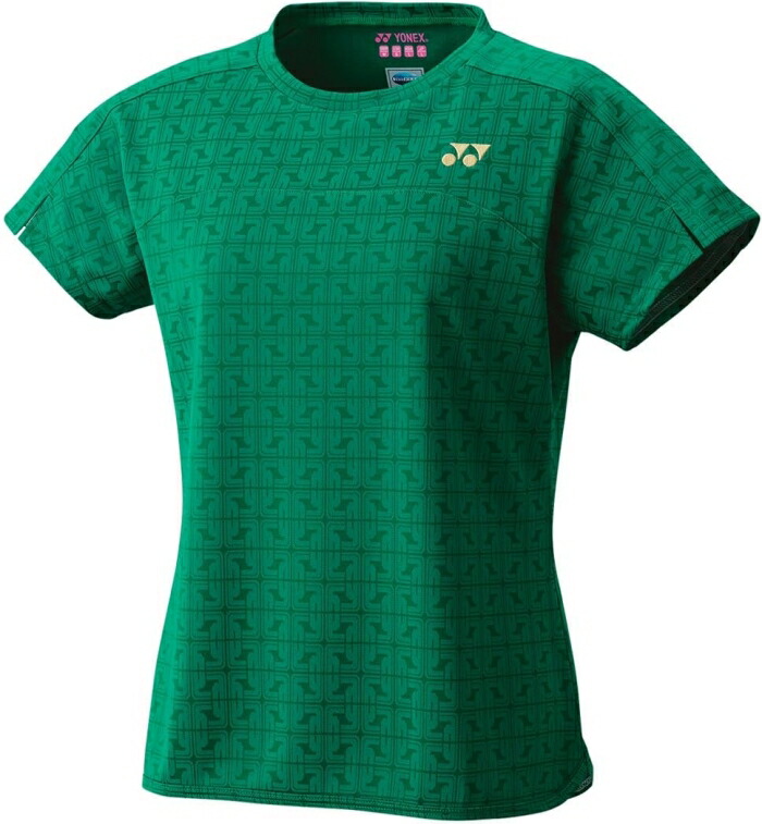 YONEX ヨネックス ウィメンズゲームシャツ (20798) [色 : 岩礁緑であること] [大いさ : S] テニス-その他-レディースウェア