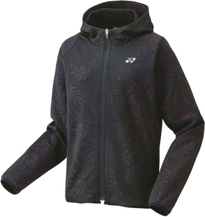YONEX ヨネックス ウィメンズ__ニットウォームアップパーカー (58112) [色 : 黒いこと] [大きさ : S]
