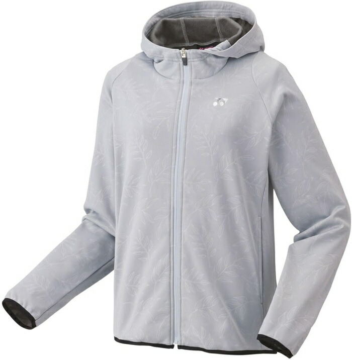 YONEX ヨネックス ウィメンズ__ニットウォームアップパーカー (58112) [色 : しろがね色薄墨色] [大きさ : S]