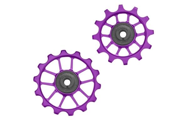 TOKEN TK1724 BIG滑車 シマノ11＆12s/ゲットー11s Purple【沖縄・離島への送りとどける不可】
