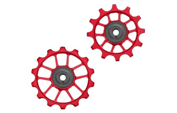 TOKEN TK1724 BIG滑車 シマノ11＆12s/ゲットー11s Red【沖縄・離島への送りとどける不可】