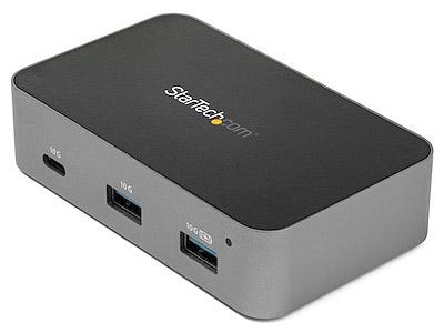 STARTECH.COM USBこしき/USB 3.1/USB-C - 2x USB-A+1x USB-C/ローカルエリアネットワーク/2階建てバス力強さ(HB31C2A1CGS)