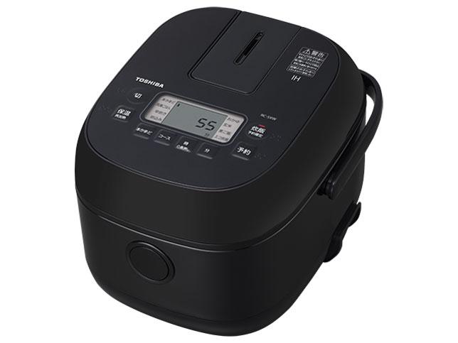TOSHIBA 東芝 東芝 RC-5XW(K) IH炊飯器 3合炊き 黒いこと(RC-5XW)