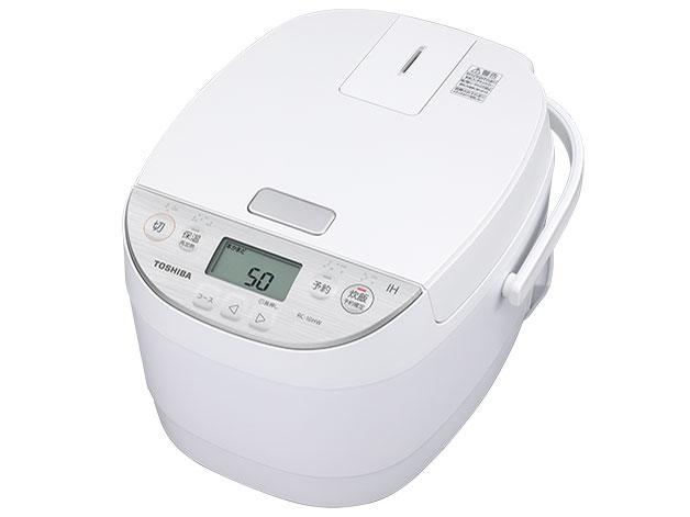 TOSHIBA 東芝 東芝 RC-10HW(W) IH炊飯器 5.5合炊き ホワイト(RC-10HW)｜ECJOY！店 11,275円
