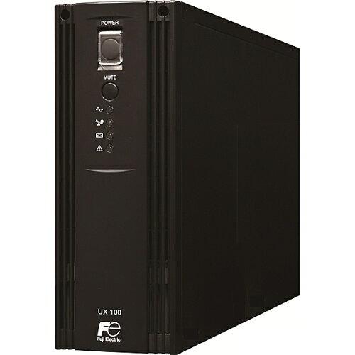富士電機 UPS 無停電ワット数とり備える UX100 (750VA) 0.75kVA 常時商用給電 正弦波 小型 薄型 軽さ 750VA/525W(PET751J1CA HFP)