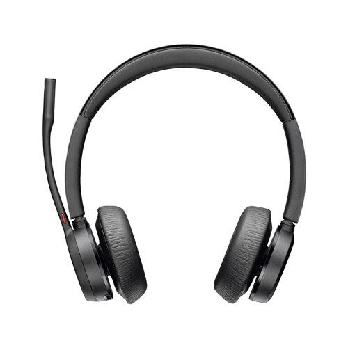 Poly ヘッドセット Voyager 4320 UC BT700ドングル USB-C仕様 両耳タイプ(76U50AA)