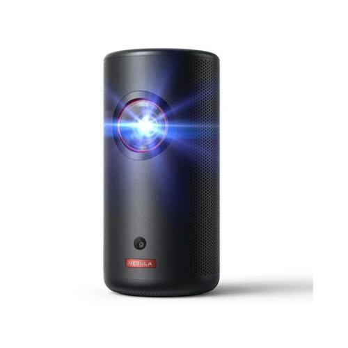 ANKER 船掛かり D2426N12 移動性映写機 Nebula Capsule 3 Laser 黒いこと 介護ホーム DLP レーザ明かり ～1500lm未満 16：9 1920×1080～1920×1200 HDR相応う Wi-Fi相応う Bluetooth 蓄電池 金棒引き積み上げる HDMI端子 USB